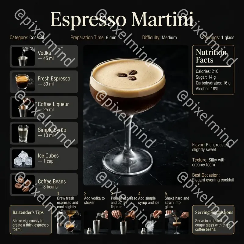 Luxury Drink Recipe Pages