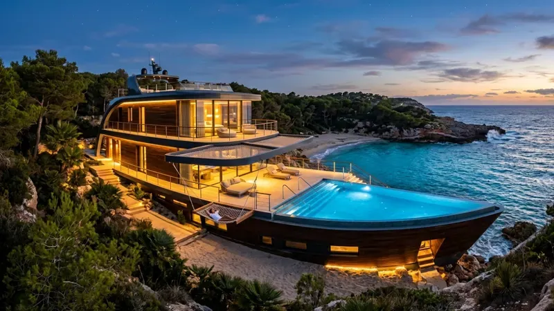 Luxury Coastal Yacht Chalet Collections