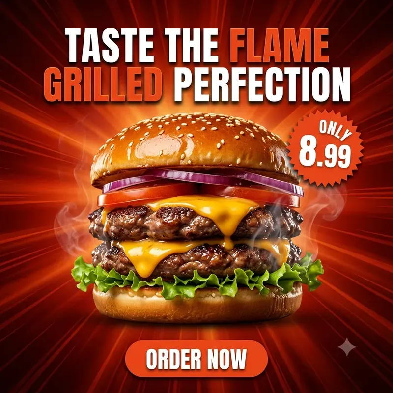 Realistic Food Photo Generator
