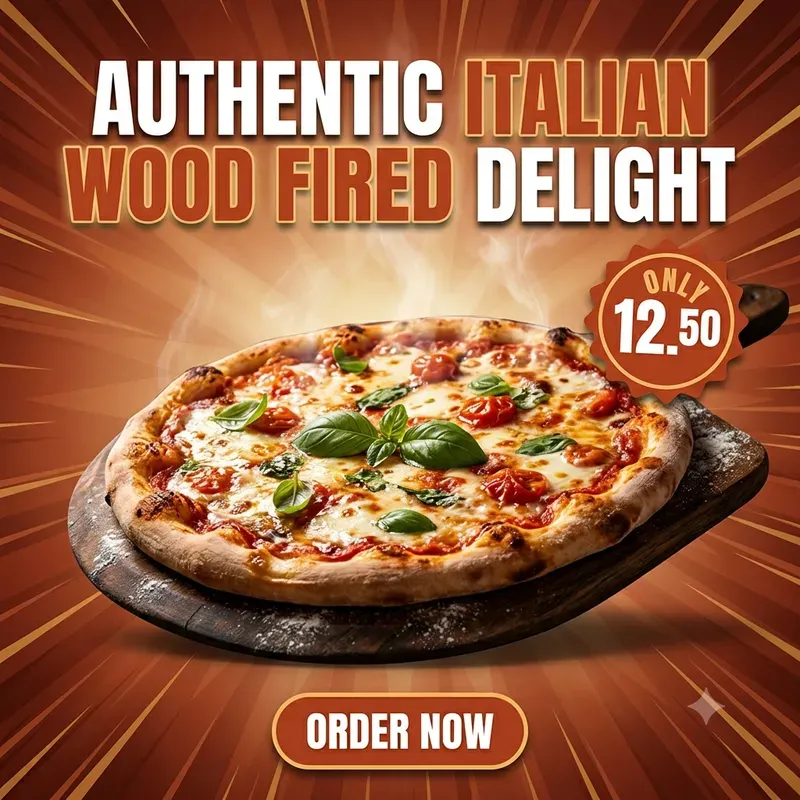 Realistic Food Photo Generator