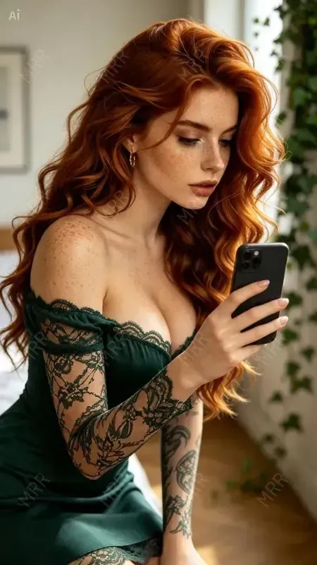 Mirror Selfie Mini Dress Portraits