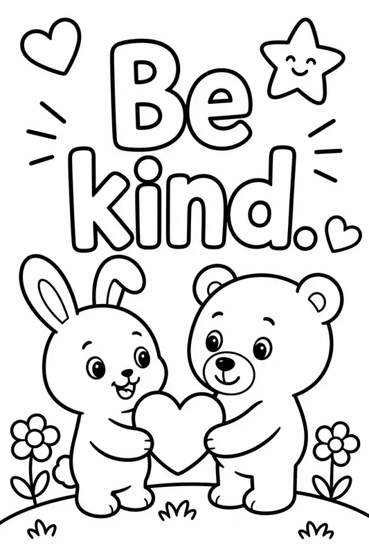 Kids Motivational Quotes Coloring Pages