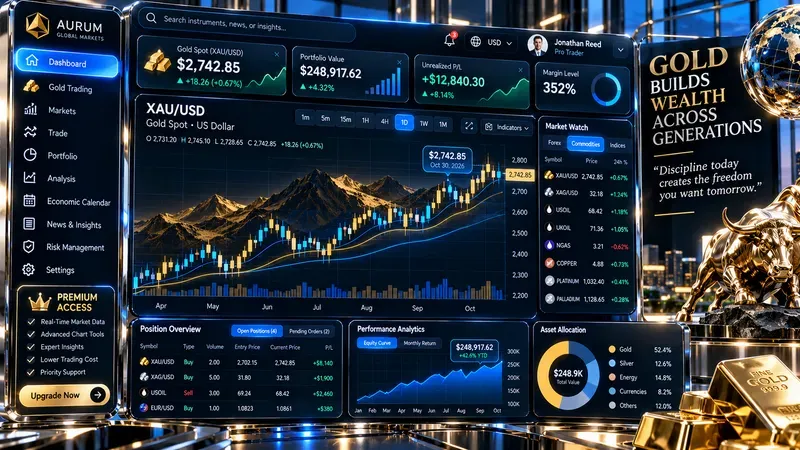 Glossy 3D Metallic Fintech UI Dashboards