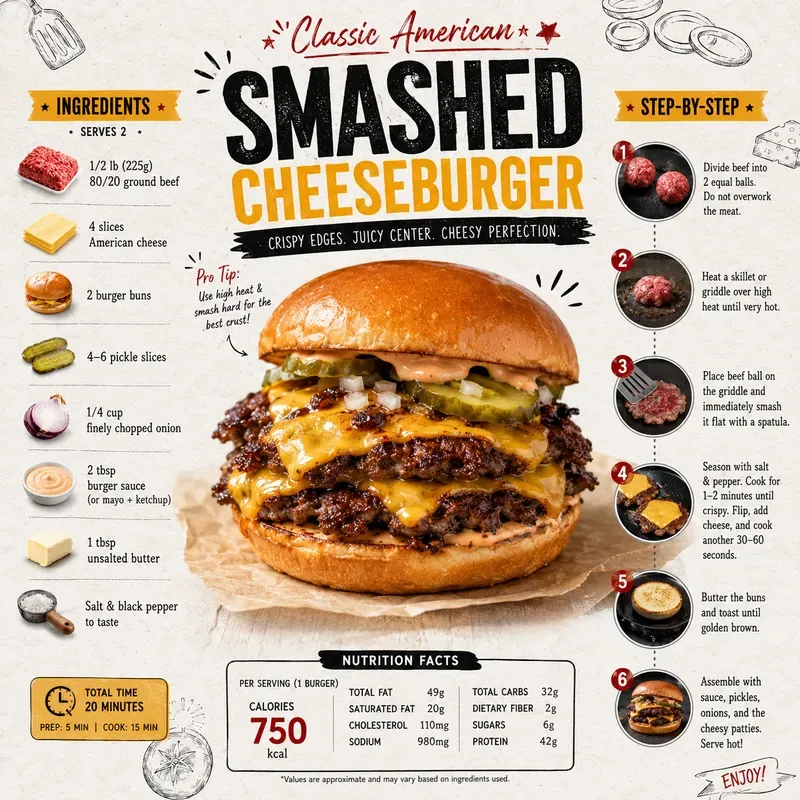 Professional Recipe Infographics