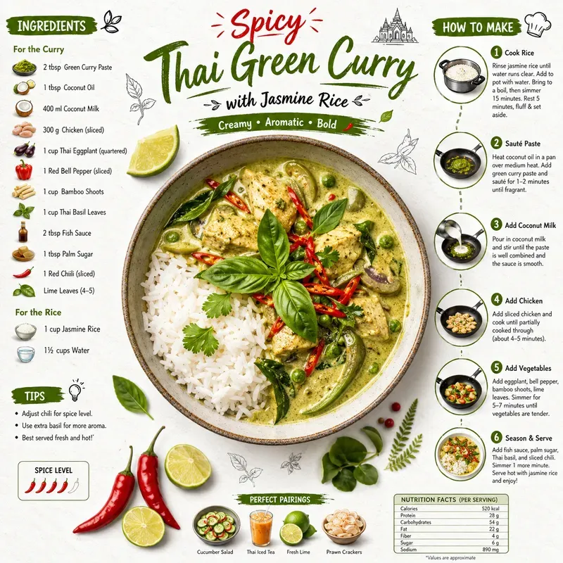 Professional Recipe Infographics