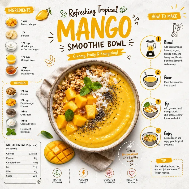 Professional Recipe Infographics