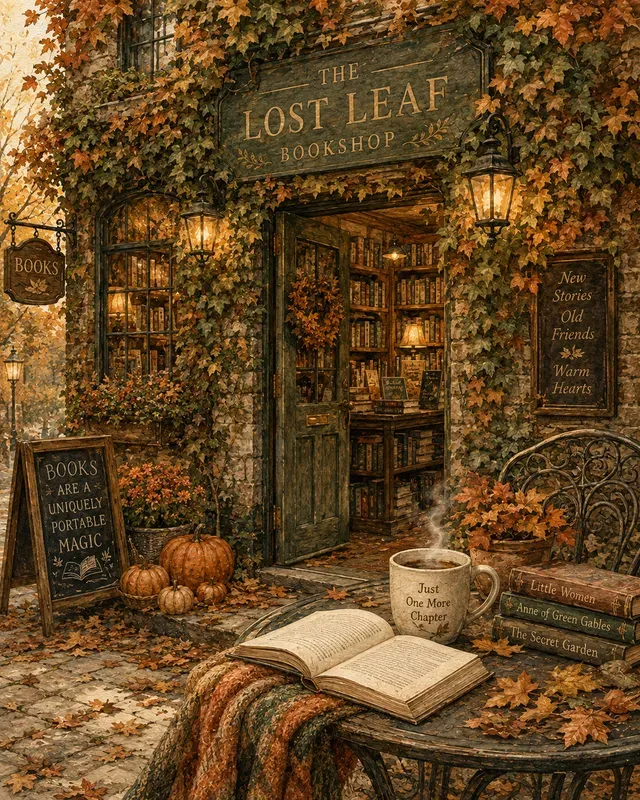 Cozy Autumn Bookshops