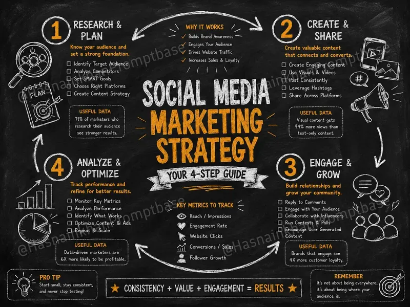 Hand Drawn Chalkboard Infographics