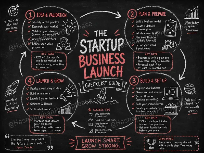 Hand Drawn Chalkboard Infographics