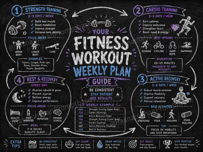 Hand Drawn Chalkboard Infographics