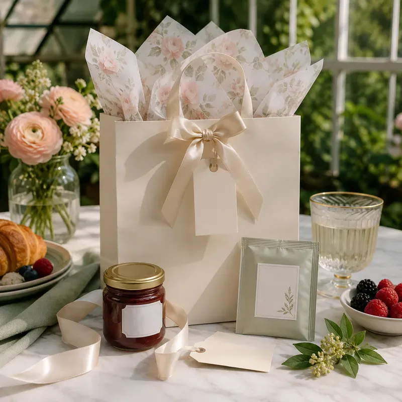 Wedding Welcome Gift Bag Flatlay Builders
