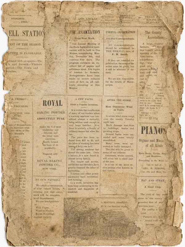 Vintage Antique Scrapbook Pages