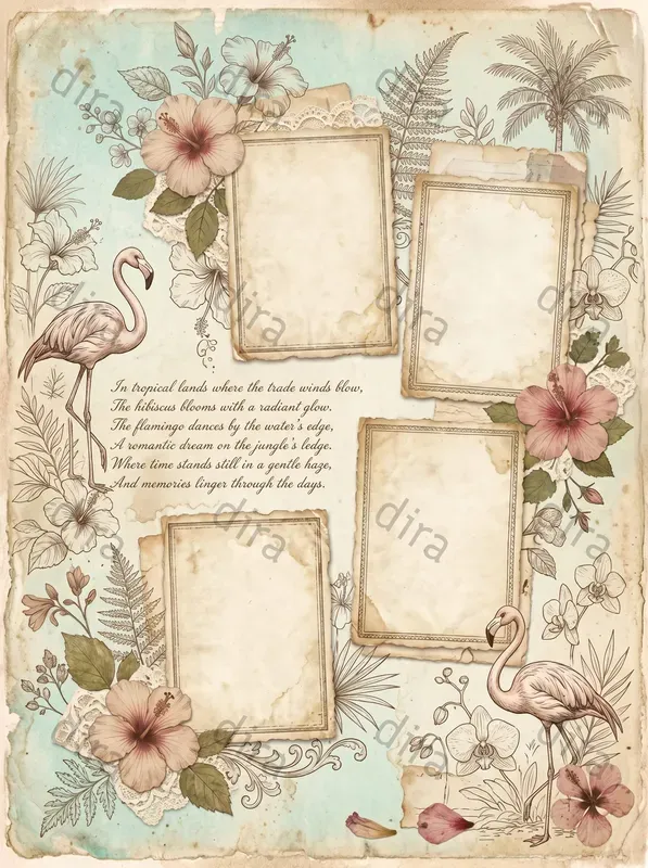 Romantic Feminine Journal Designs