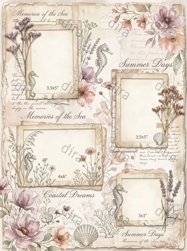 Romantic Feminine Journal Designs