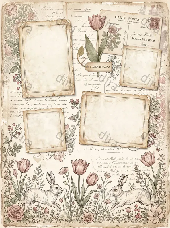 Romantic Feminine Journal Designs