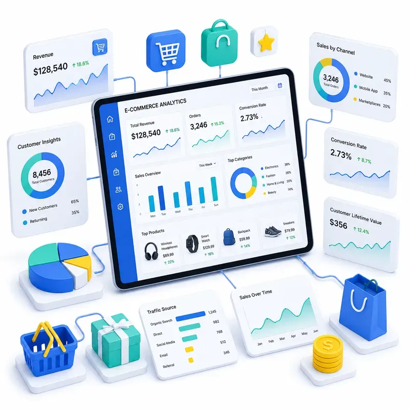 Isometric Business Illustrations