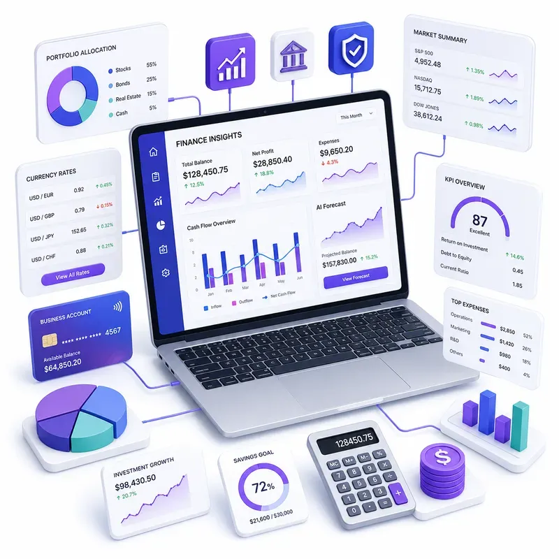 Isometric Business Illustrations