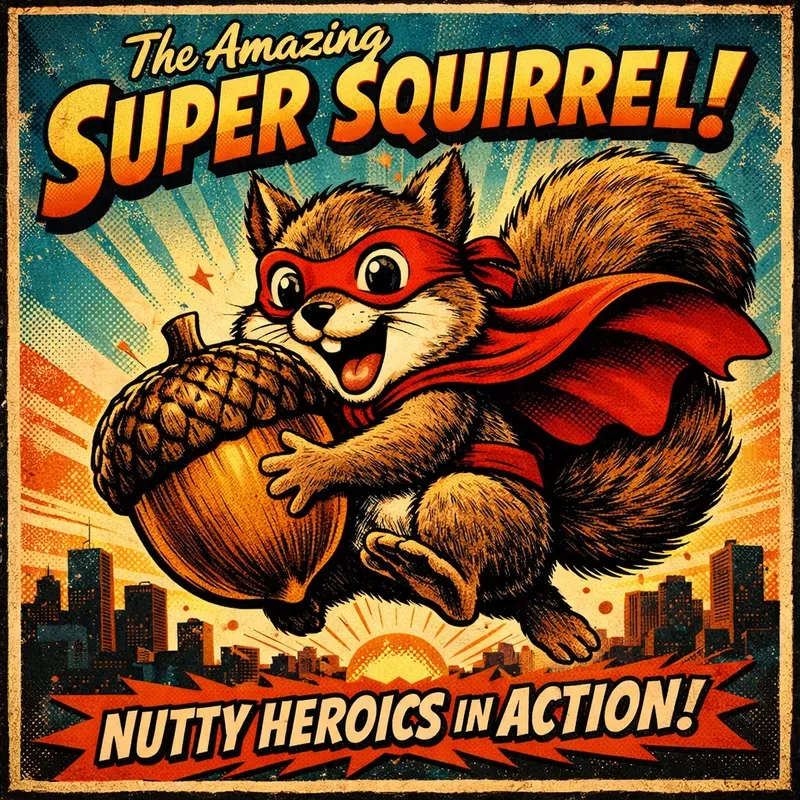 Retro Mascot Poster Generator