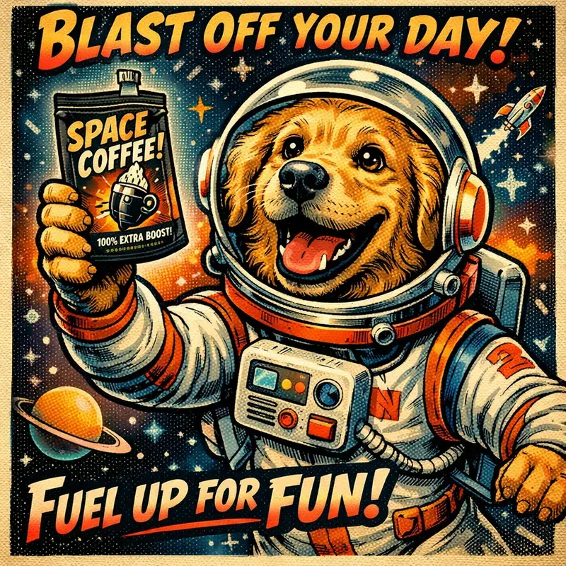 Retro Mascot Poster Generator