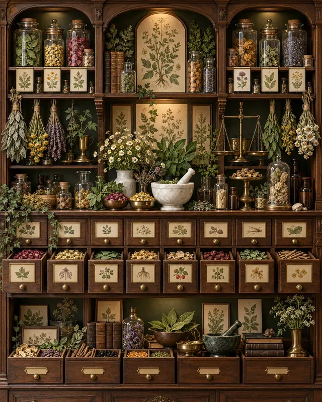 Vintage Apothecary Cabinets