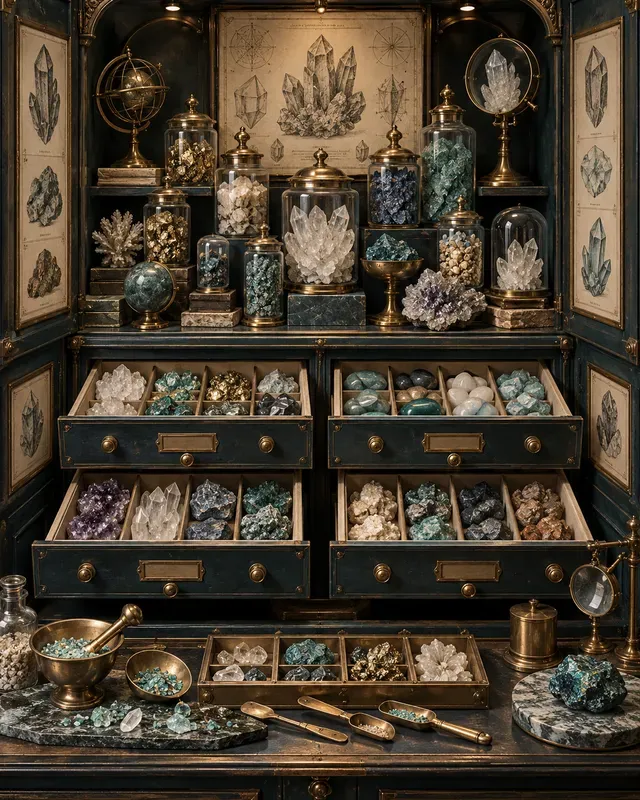 Vintage Apothecary Cabinets