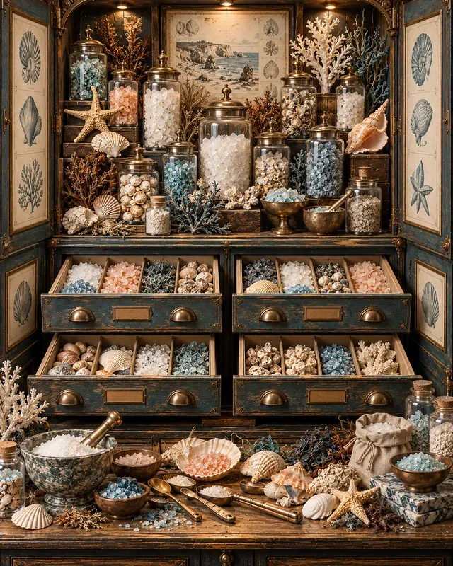 Vintage Apothecary Cabinets
