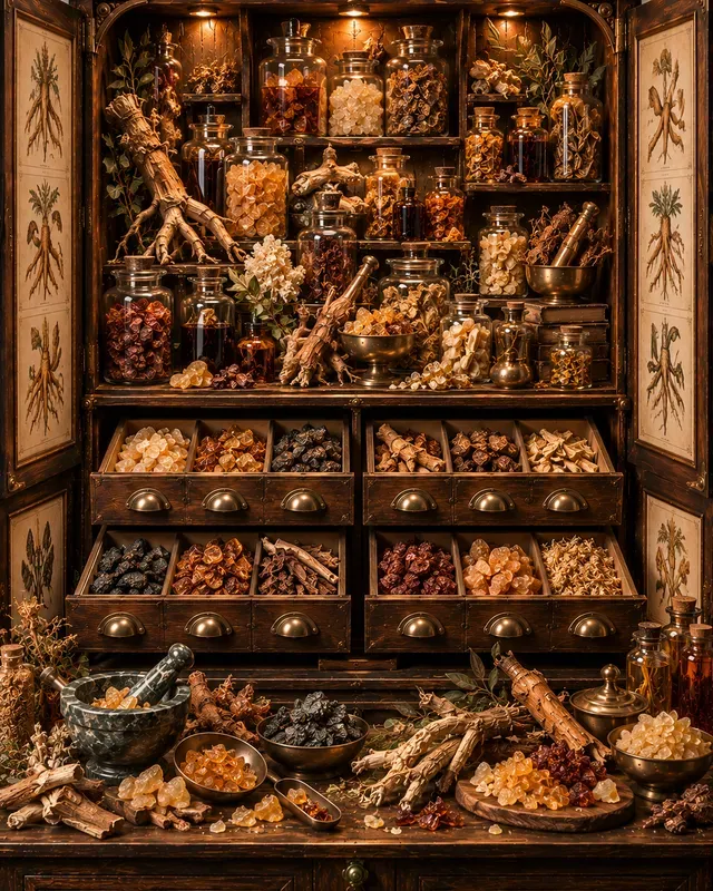 Vintage Apothecary Cabinets