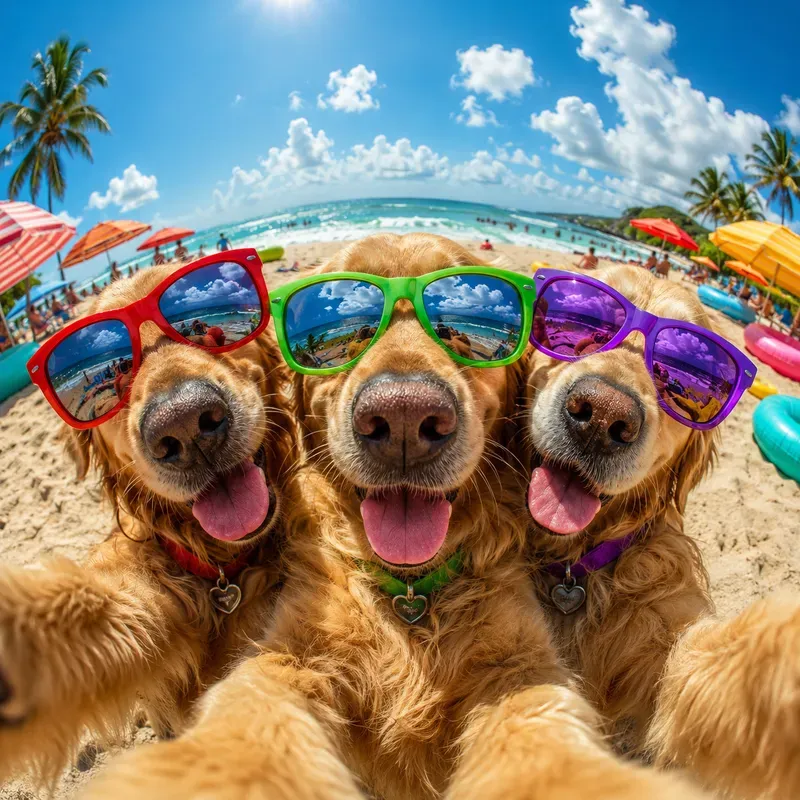 Squad Selfie Pets