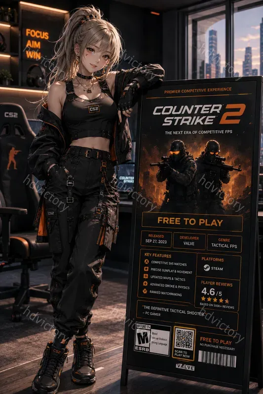 Game Store Model Poster Creators