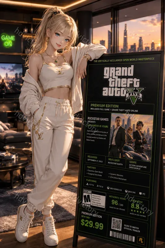 Game Store Model Poster Creators