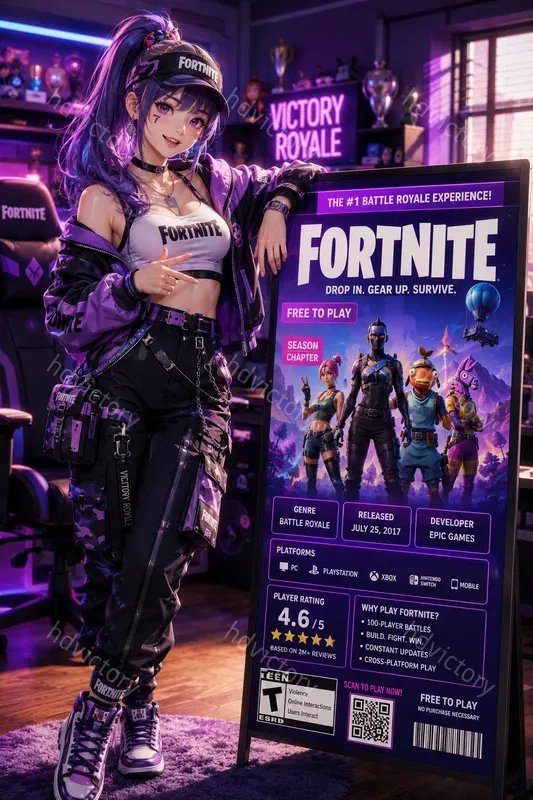 Game Store Model Poster Creators