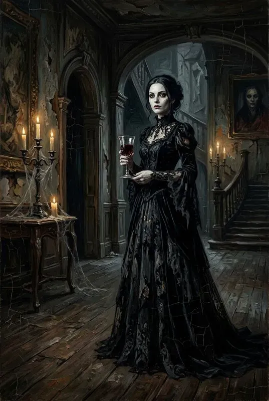 Gothic Horror Oil Paintings