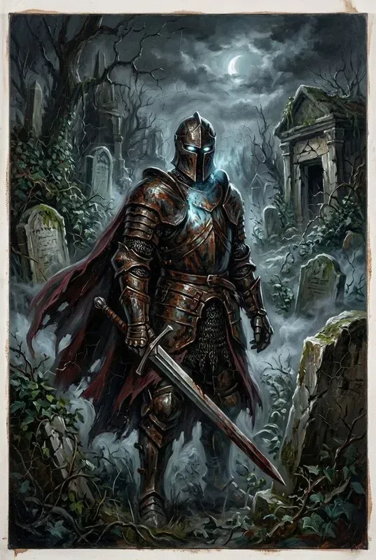 Gothic Horror Oil Paintings