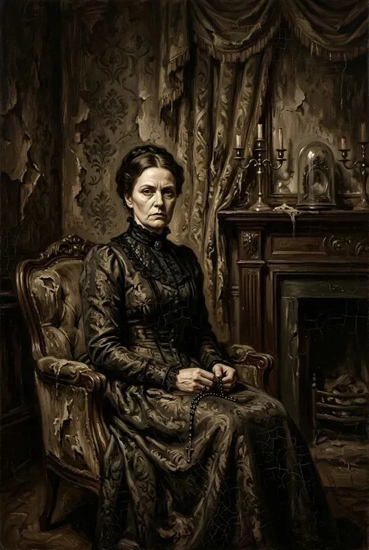 Gothic Horror Oil Paintings