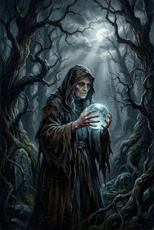 Gothic Horror Oil Paintings