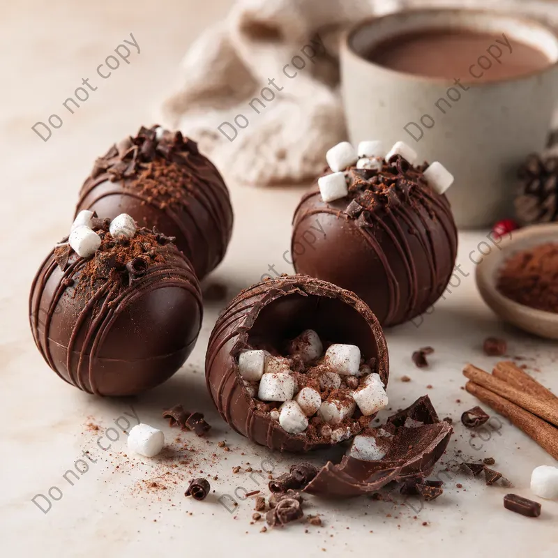 Artisan Chocolate Product Photos
