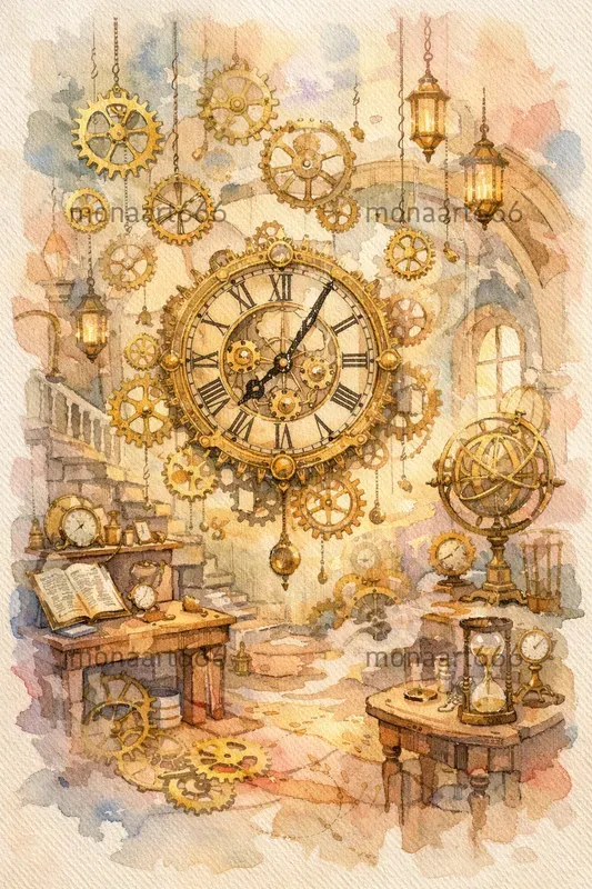 Whimsical Ink Ethereal Dreams