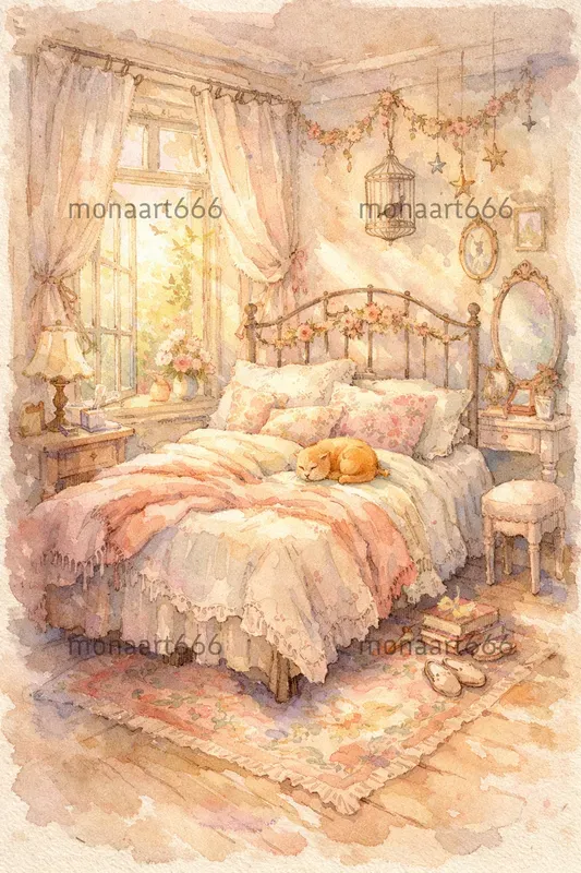 Whimsical Ink Ethereal Dreams