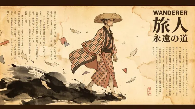 Washi Heritage Anime Posters
