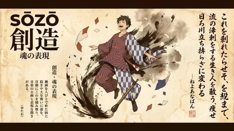 Washi Heritage Anime Posters