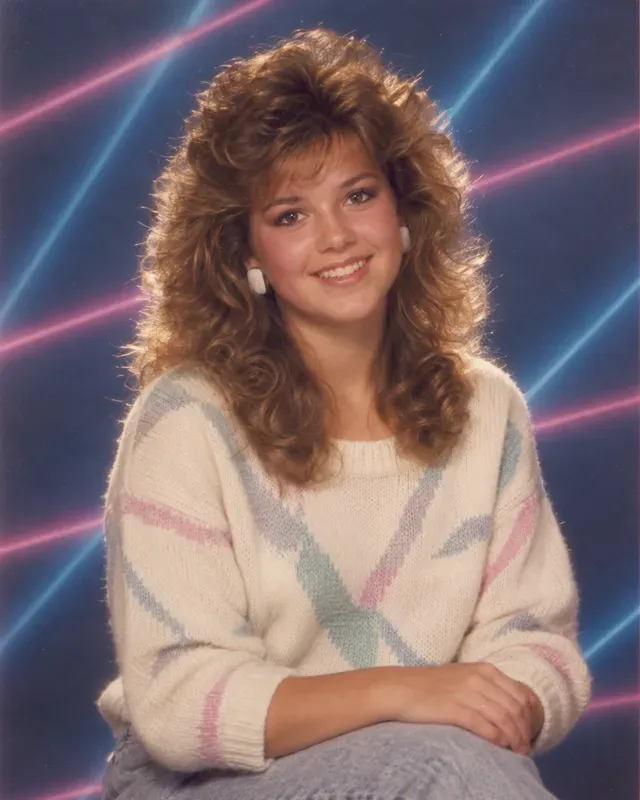 80s Mall Studio Portrait Photos