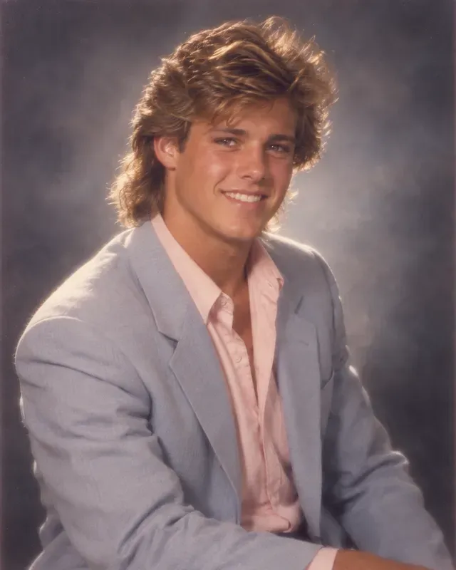 80s Mall Studio Portrait Photos