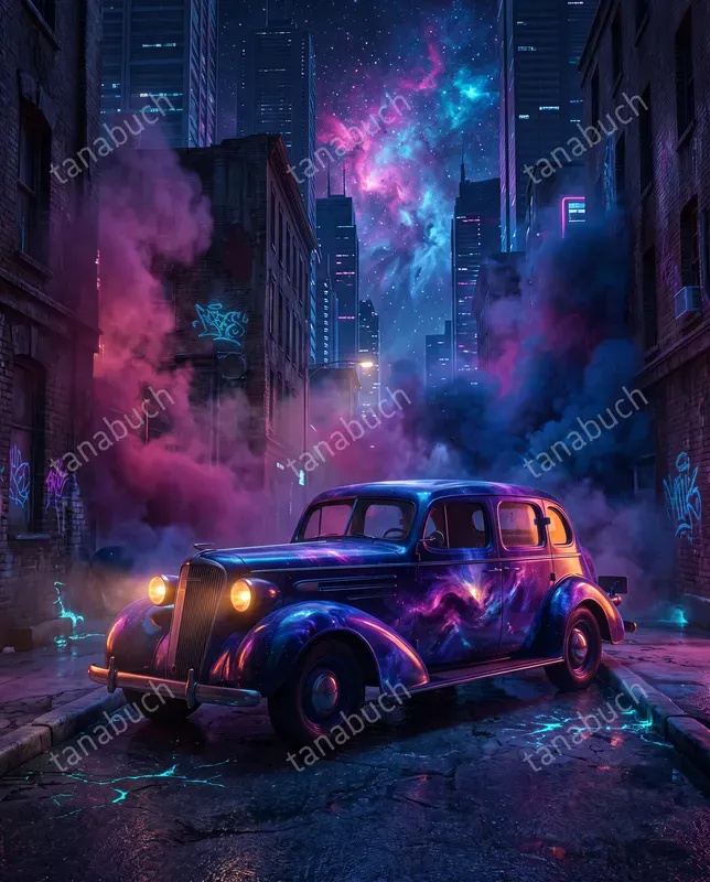 Cosmic Noir Nebula Fusions