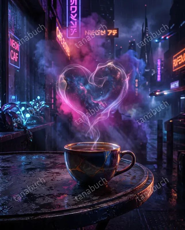 Cosmic Noir Nebula Fusions