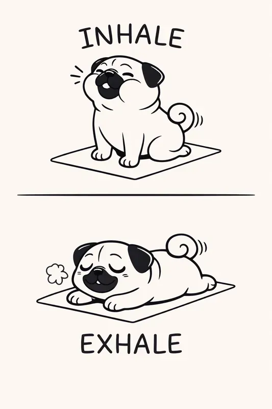 Two Frame Cartoon Comic Illustrations