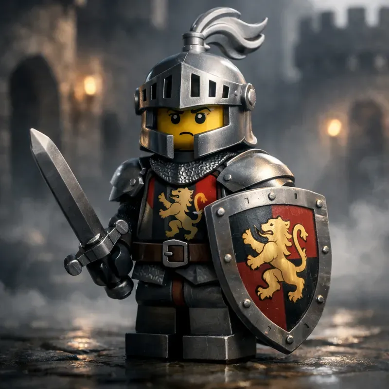 Cinematic Lego Pirate Portraits