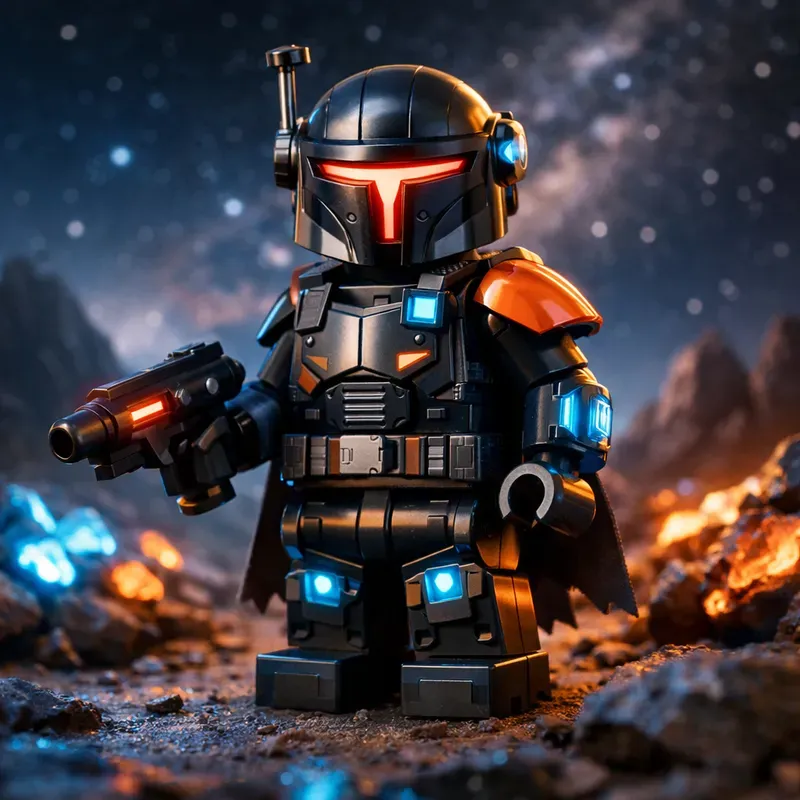 Cinematic Lego Pirate Portraits
