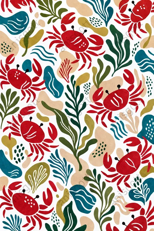 Modern Marine Abstract Ocean Patterns