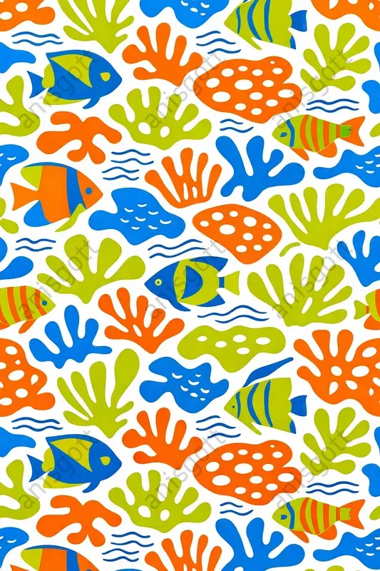 Modern Marine Abstract Ocean Patterns