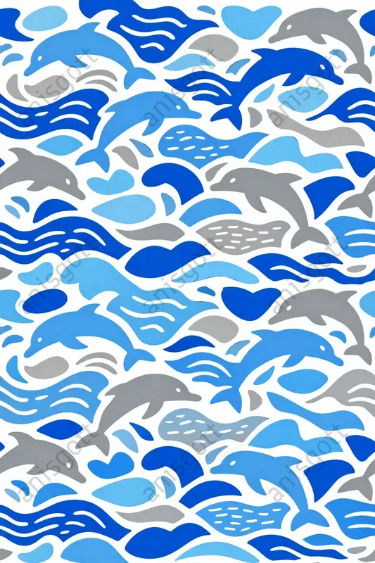 Modern Marine Abstract Ocean Patterns